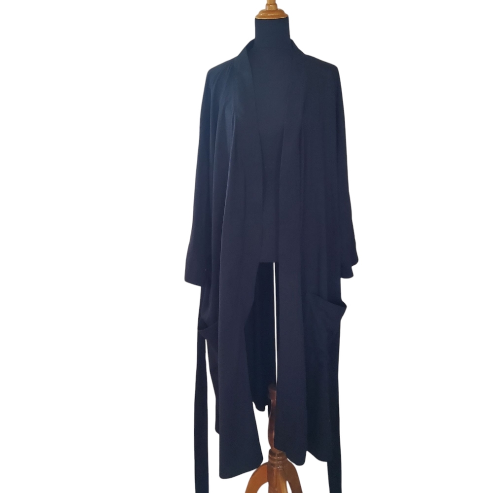 KingSize Black Knit Robe Plus Size 5XL / 6XL New